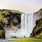 Elizabeth Kirschenman, Iceland, Skogafoss Waterfall, 2016